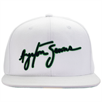 Šiltovka Ayrton Senna Signature Flat Brim  White