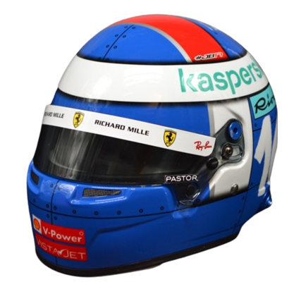 Mini helma Charles Leclerc 2021 - Monaco GP - Bell 1:2